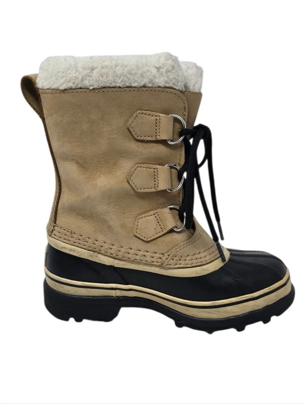 Sorel Caribou Waterproof Lined Lace Up Winter Snow Boots Little Kid Size 1